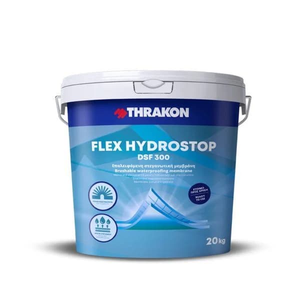 FLEX HYDROSTOP DSF 300 - Membrană elastomerică pentru hidroizolații sub plăci ceramice