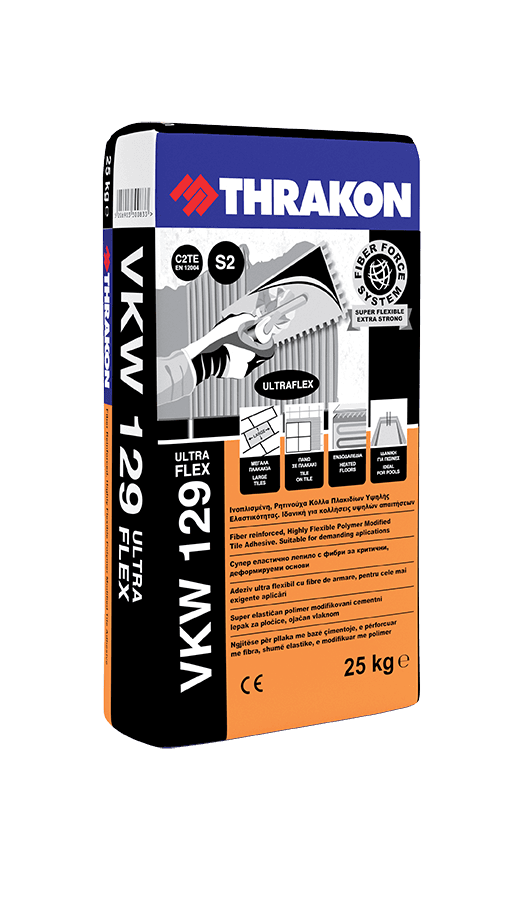 ULTRAFLEX VKW 129 - Adeziv ultra flexibil cu fibre de armare pentru cele mai exigente aplicări