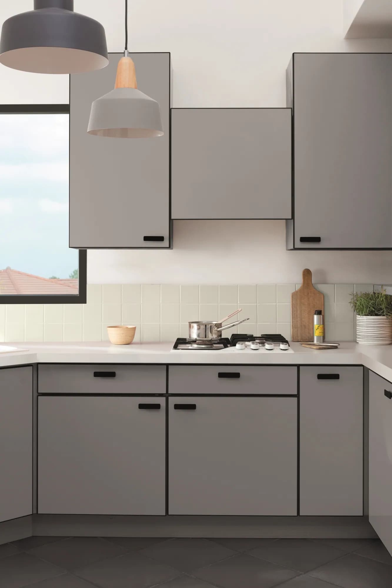 V33 RENOVATION – vopsea pentru bucătărie – direct pe pal, melaminat, lemn masiv, plastic, faianță – pe bază de apă, aspect satinat 8