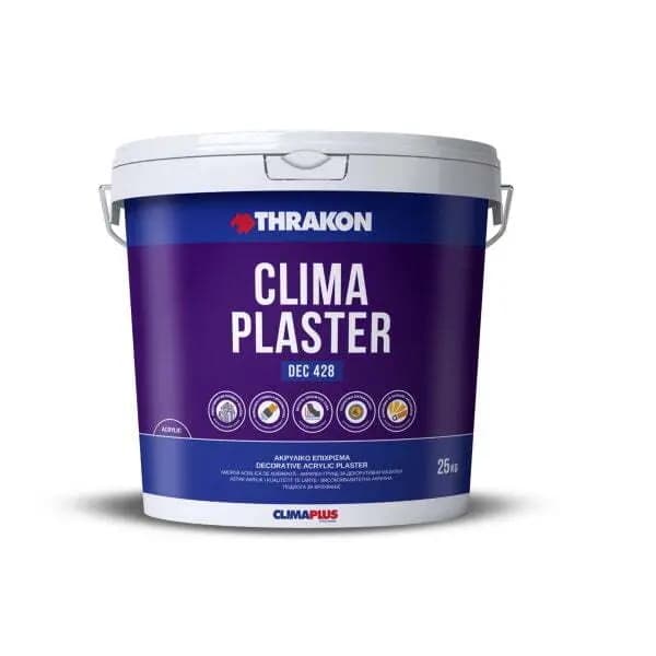 CLIMA PLASTER DEC 428 - Tencuială decorativă aditivată cu silicon