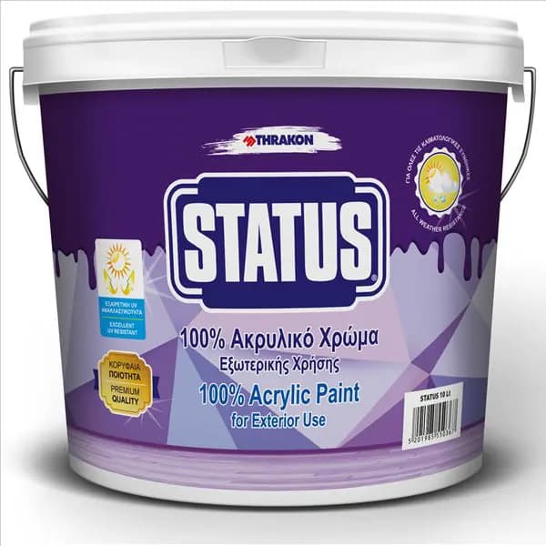 STATUS 100% ACRYLIC - Vopsea 100% acrilică